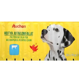 Recompensa sticks cu vita pentru caini Auchan, 10 x 10g