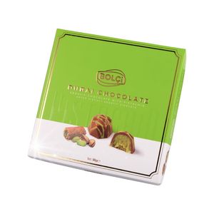 Praline cu crema de fistic Bolci Dubai Chocolate, 96 g