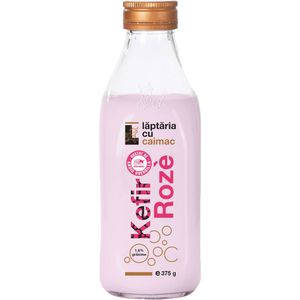 Kefir roze Laptaria cu caimac, 375 g