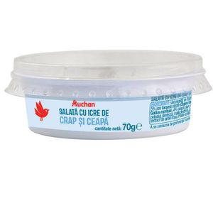 Salata icre de hering cu ceapa Auchan, 70 g