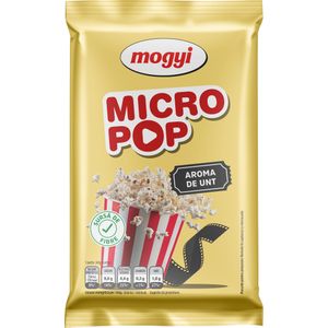 Popcorn cu unt Mogyi Micro Pop, 80 g