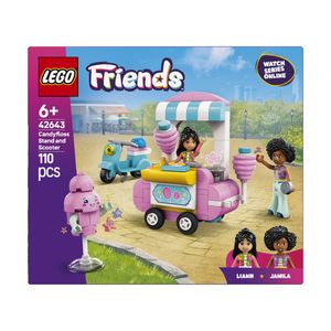 LEGO Friends - Taraba cu vata de zahar si scuter 42643, 110 piese