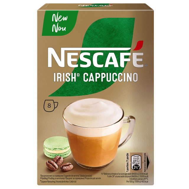 cafea-instant-nescafe-cappuccino-irish-8-x-14-g