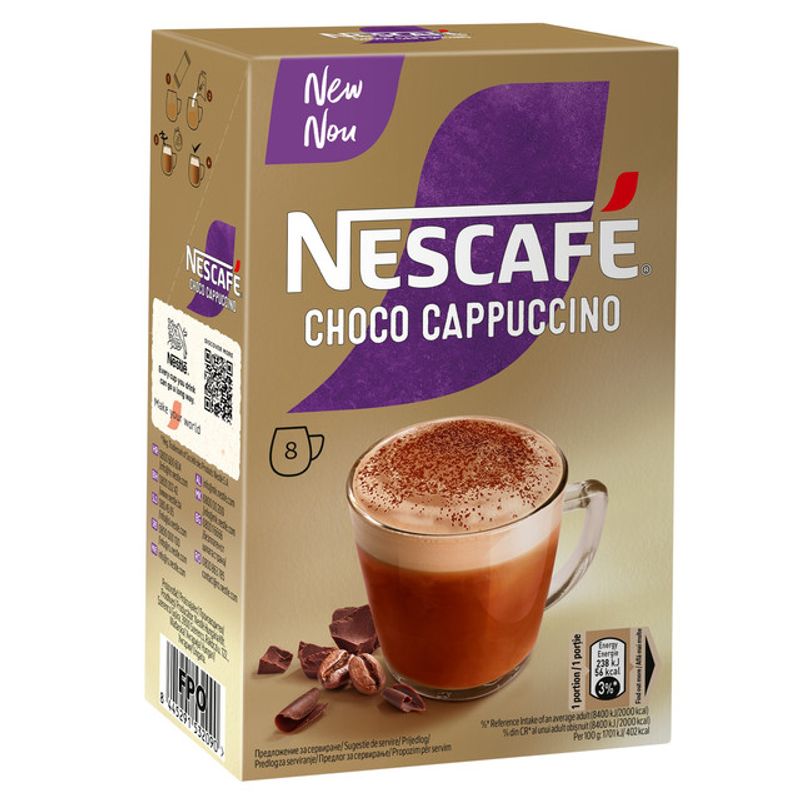 cafea-instant-nescafe-cappuccino-choco-8-x-14-g