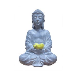 Decoratiune gradina Budda Garden Star, H34 cm, tematica Voyage