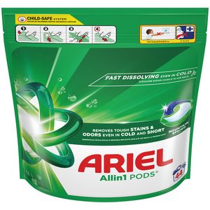 Detergent capsule pentru rufe Ariel All in 1 Pods Mountain Spring, 44 bucati
