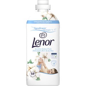 Balsam de rufe Lenor Sensitive Cotton Fresh, 59 spalari, 1.239 l