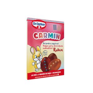 Vopsea oua gel Dr. Oetker Carmin multicolor Rubin