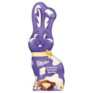 Iepuras de ciocolata Milka Cow Spots, 100 g