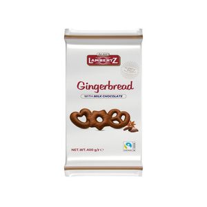 Turta dulce cu ciocolata cu lapte Lambertz, 400 g