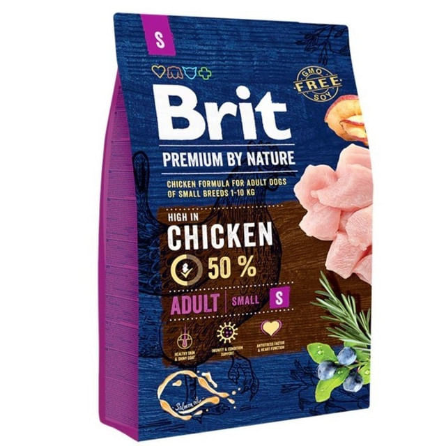 hrana-uscata-pentru-caini-adulti-brit-premium-by-nature-s-pui-3-kg