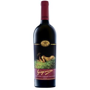 Vin rosu demisec Jidvei Grigorescu, Pinot Noir si Cabernet Sauvignon, 0.75 l