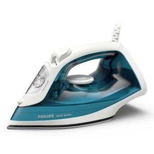 Fier de calcat Philips DST2010/90, 2000W, talpa antiaderenta, debit de abur 25g/min, jet de abur 100 g/min, albastru
