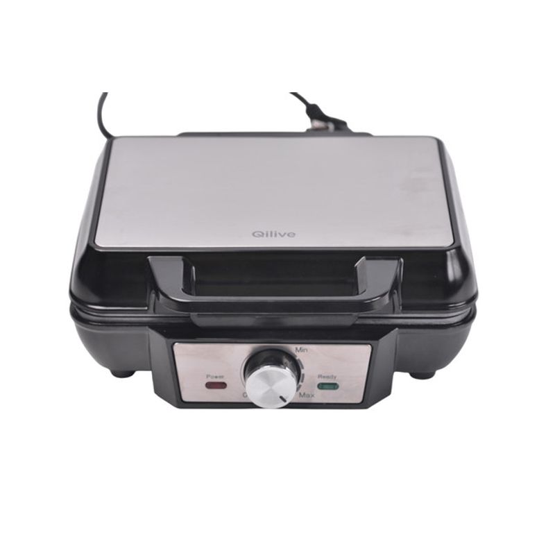 aparat-pentru-vafe-qilive-q-5459-1000w-termostat-reglabil-placi-antiaderente-negru-argintiu
