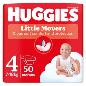 Scutece Huggies Ultra Comfort Jumbo, marimea 4, 7 - 18 kg, 50 bucati