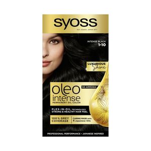 Vopsea de par Syoss Color Oleo 1-10 Negru inchis
