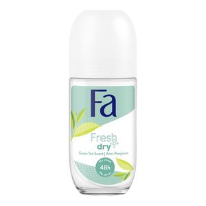 Roll on Fa Fresh & Dry cu ceai verde, 50 ml
