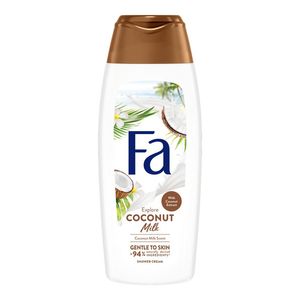 Gel de dus Fa Coconut Milk cu extract natural de nuca de cocos, 400 ml