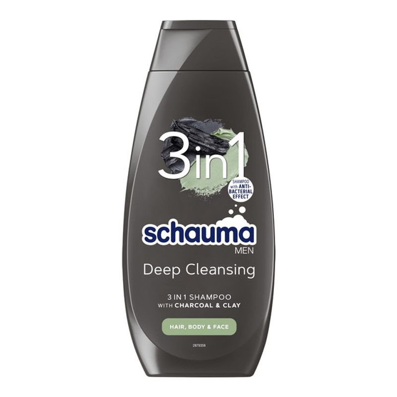 sampon-cu-efect-anti-bacterian-schauma-3in1-cu-extract-de-carbune-si-argila-400-ml