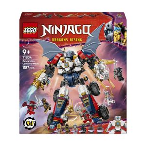 LEGO Ninjago - Ultrarobotul combinat al lui Zane 71834, 1187 piese