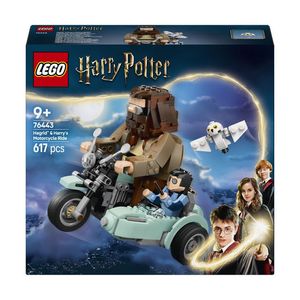 LEGO Harry Potter - Hagrid si Harry intr-o tura cu motocicleta 76443, 617 piese