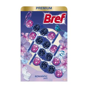 Odorizant pentru toaleta Bref Romantic Jays, 4 x 50 g