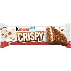 Baton crocant cu invelis de ciocolata Kinder Crispy, 34 g