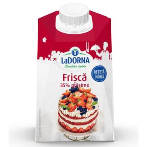 Smantana pentru frisca UHT LaDorna, 35% grasime, 500 ml