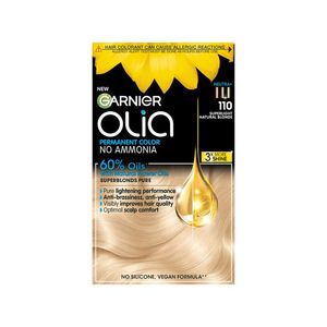 Vopsea permanenta pentru par Garnier Olia, 110 blond natural