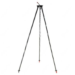Tripod pentru ceaun cu lant, 100 cm, negru