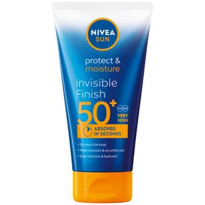 Lotiune protectie solara Nivea Sun Protect & Moisture Invisible Finish SPF 50+, 150 ml