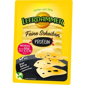 Branza maturata feliata Leerdammer Protein, 100 g