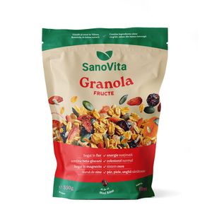 Granola cu fructe SanoVita, 350 g