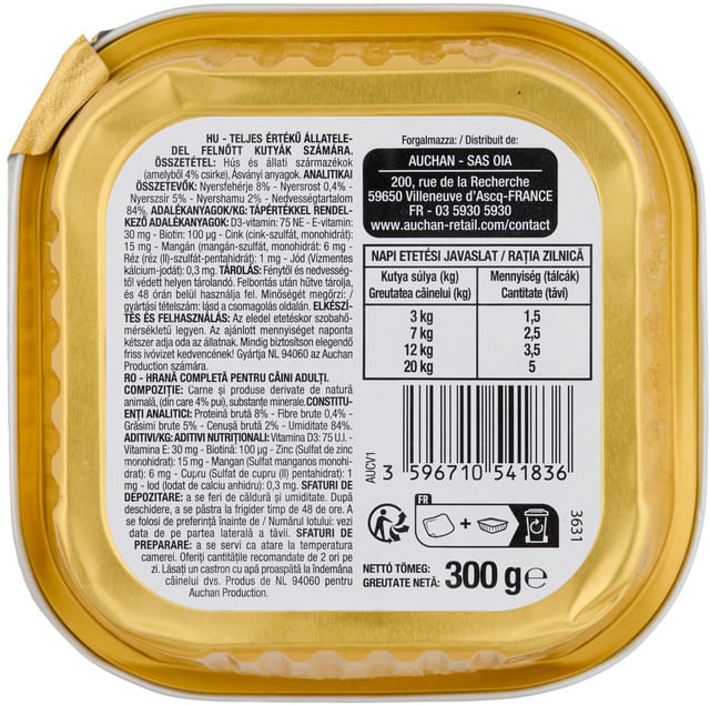 pate-cu-pui-pentru-caini-adulti-pouce-300-g