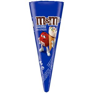 Inghetata la cornet cu vanilie M&M's, 110 ml