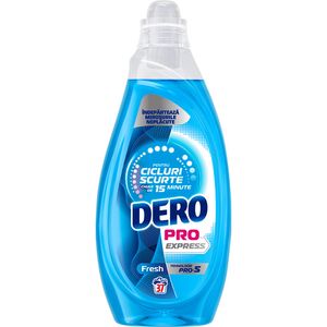 Detergent lichid pentru rufe Dero Pro Express Fresh, 37 spalari, 1.48 l