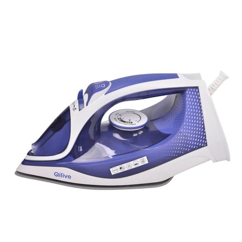 fier-de-calcat-qilive-q-5847-2600w-300-ml-talpa-ceramica-debit-de-abur-30-g-min-albastru