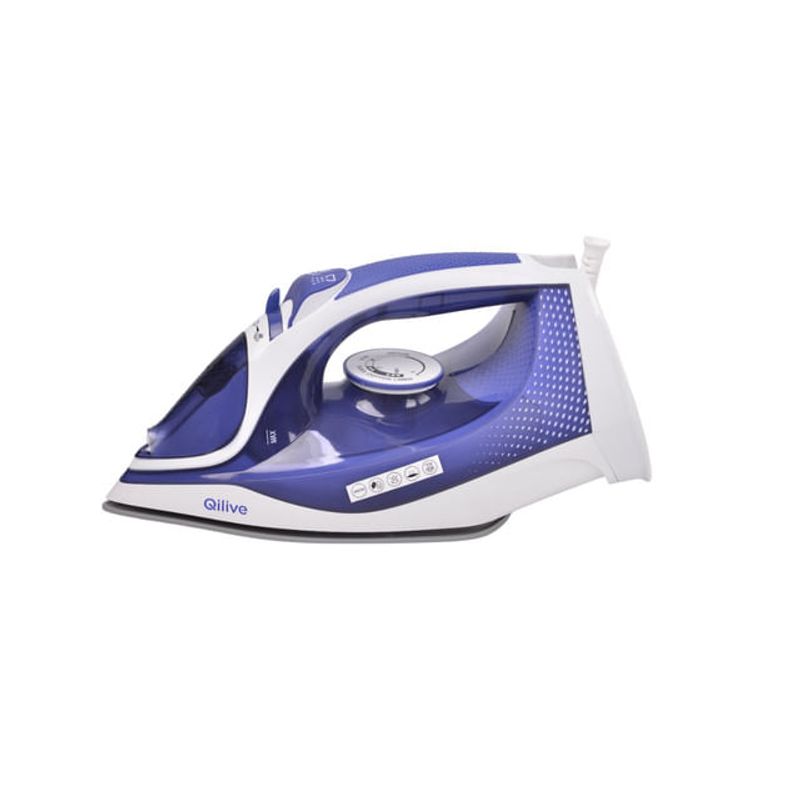fier-de-calcat-qilive-q-5847-2600w-300-ml-talpa-ceramica-debit-de-abur-30-g-min-albastru
