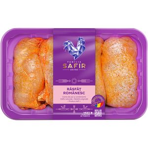 Pulpe de pui intregi, dezosate si condimentate Safir, +/- 1 kg