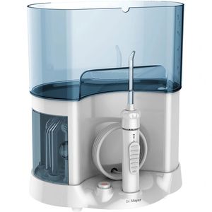 Irigator bucal Dr. Mayer WT5000 Countertop Water Flosser, 1700 pulsatii/minut, rezervor 1.6 l, alb