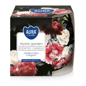 Lumanare parfumata in pahar cu aroma Mystic Garden Bispol, 20h