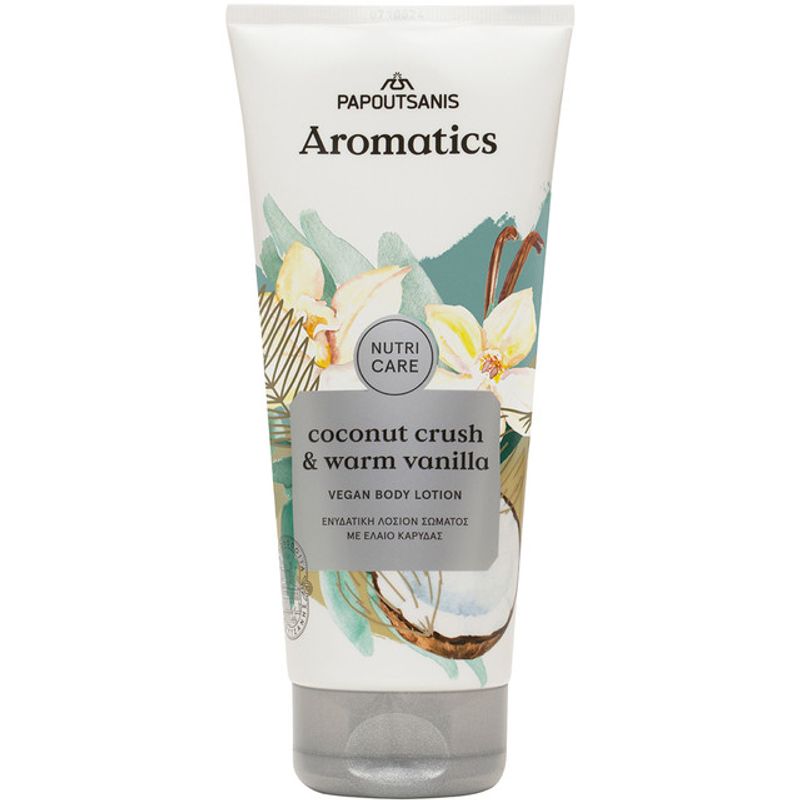 lotiune-de-corp-papoutsanis-aromatics-nutri-care-coconut-crush-warm-vanilla-200-ml