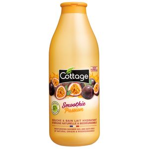 Gel de dus & lapte de baie Cottage Smoothie Passion, 750 ml