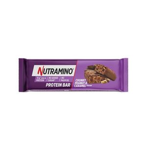 Baton proteic cu aroma de arahide si caramel Nutramino, 55 g