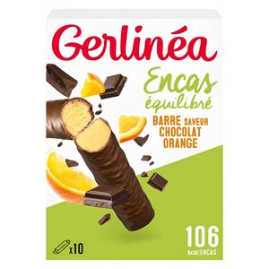 Baton de ciocolata cu aroma de portocale Gerlinea, 10 bucati, 310 g