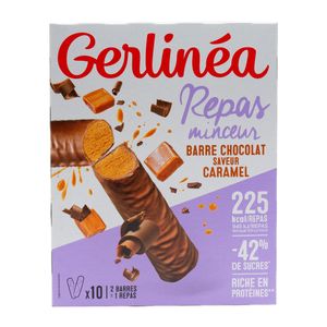 Baton de ciocolata cu aroma de caramel Gerlinea, 10 bucati, 310 g