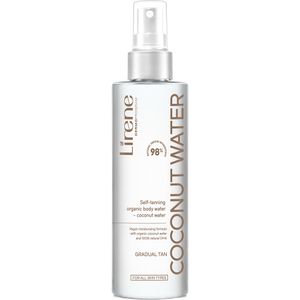 Apa de corp autobronzanta Lirene Coconut Water, 200 ml