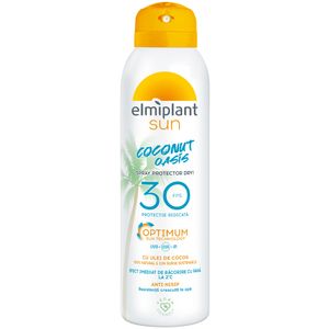 Lotiune spray pentru protectie solara Elmiplant Coconut Oasis, SPF 30, 150 ml