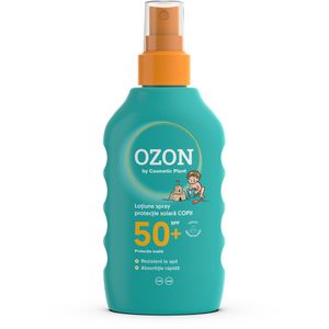 Lotiune spray cu protectie solara pentru copii Ozon, SPF 50, 200 ml