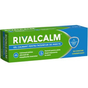Gel calmant pentru intepaturi si arsuri solare Rivalcalm, 50 g